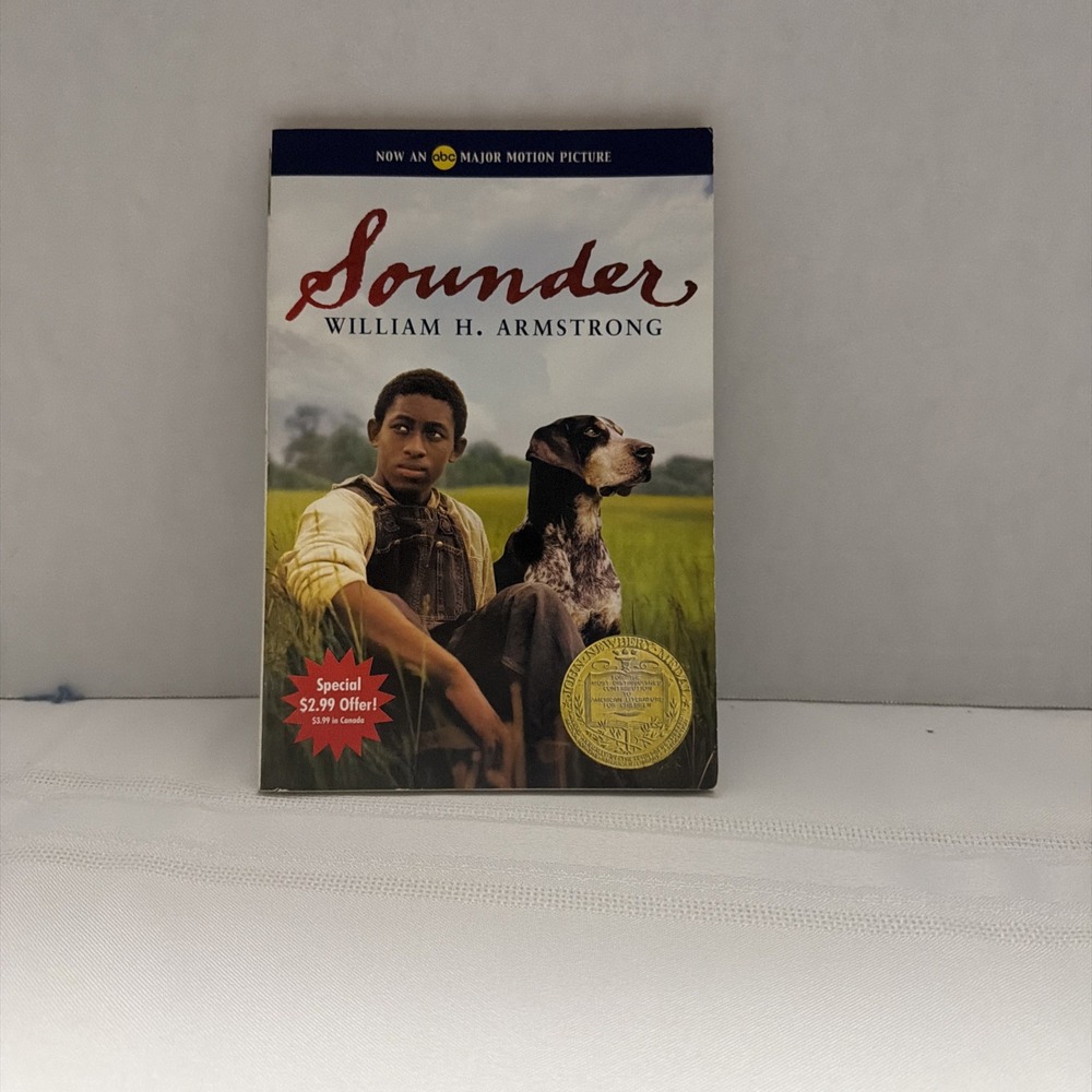 Sounder William H Armstrong Newbery Medal Paperback Movie Tie In Edition Book